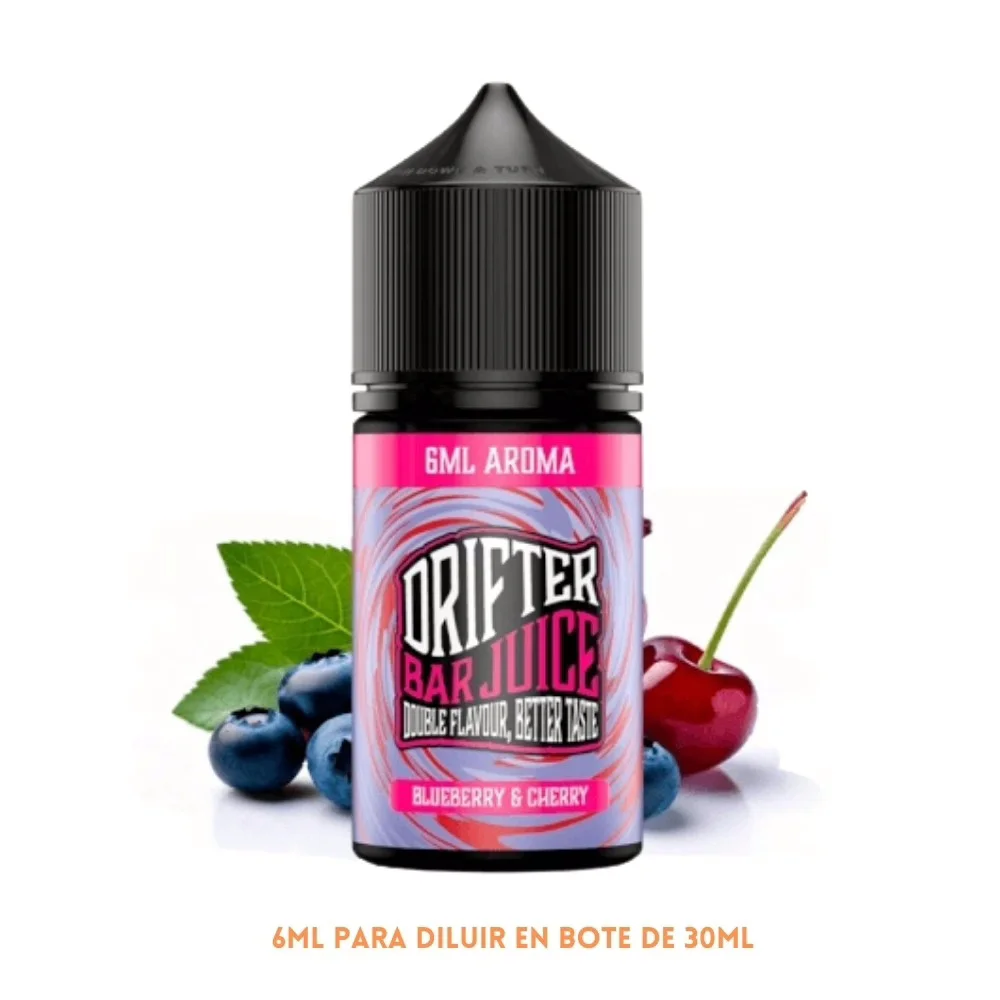 Aroma Drifter Bar Blueberry Cherry Longfill 6/30ml - Imagen 1