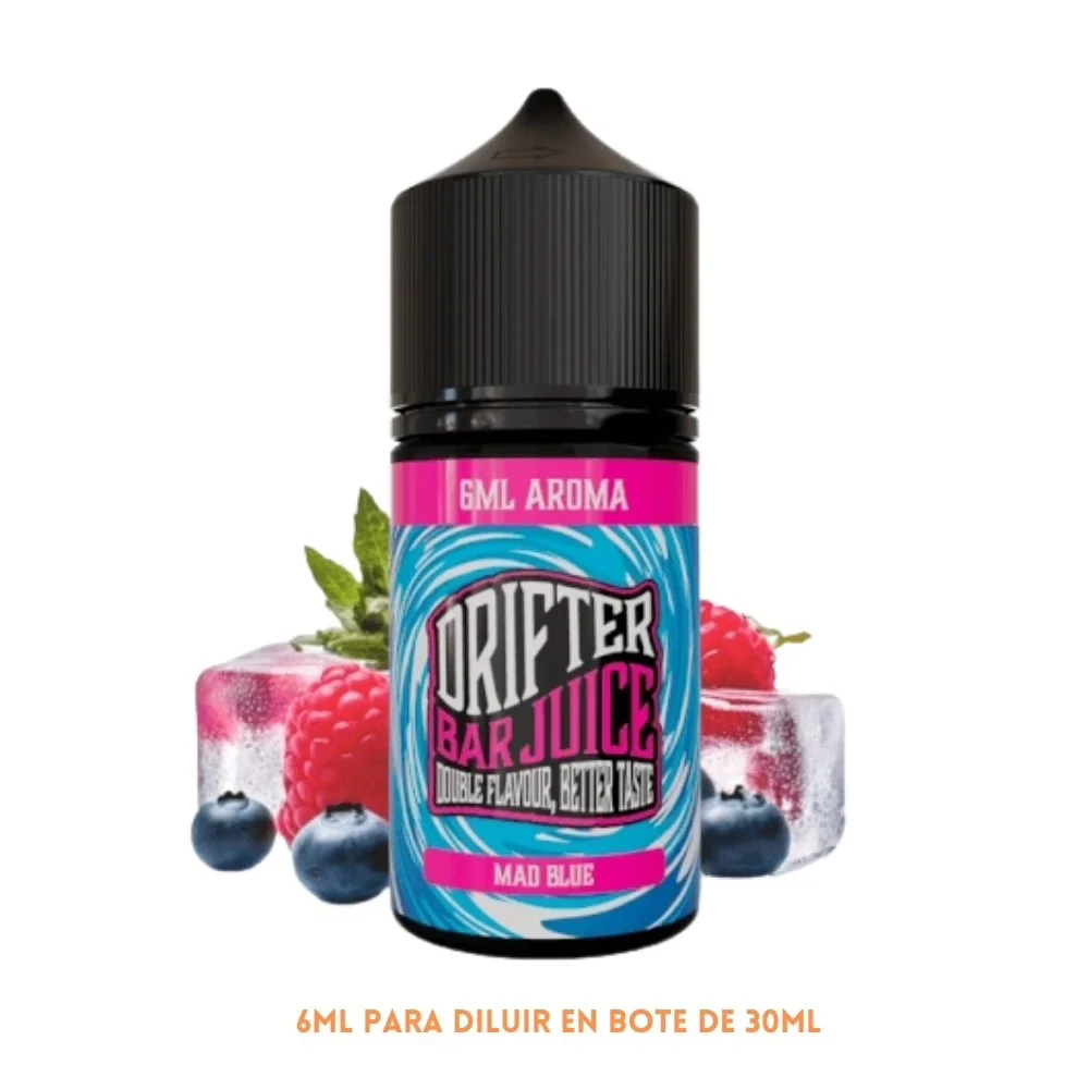 Aroma Drifter Bar Mad Blue Longfill 6/30ml - Imagen 1