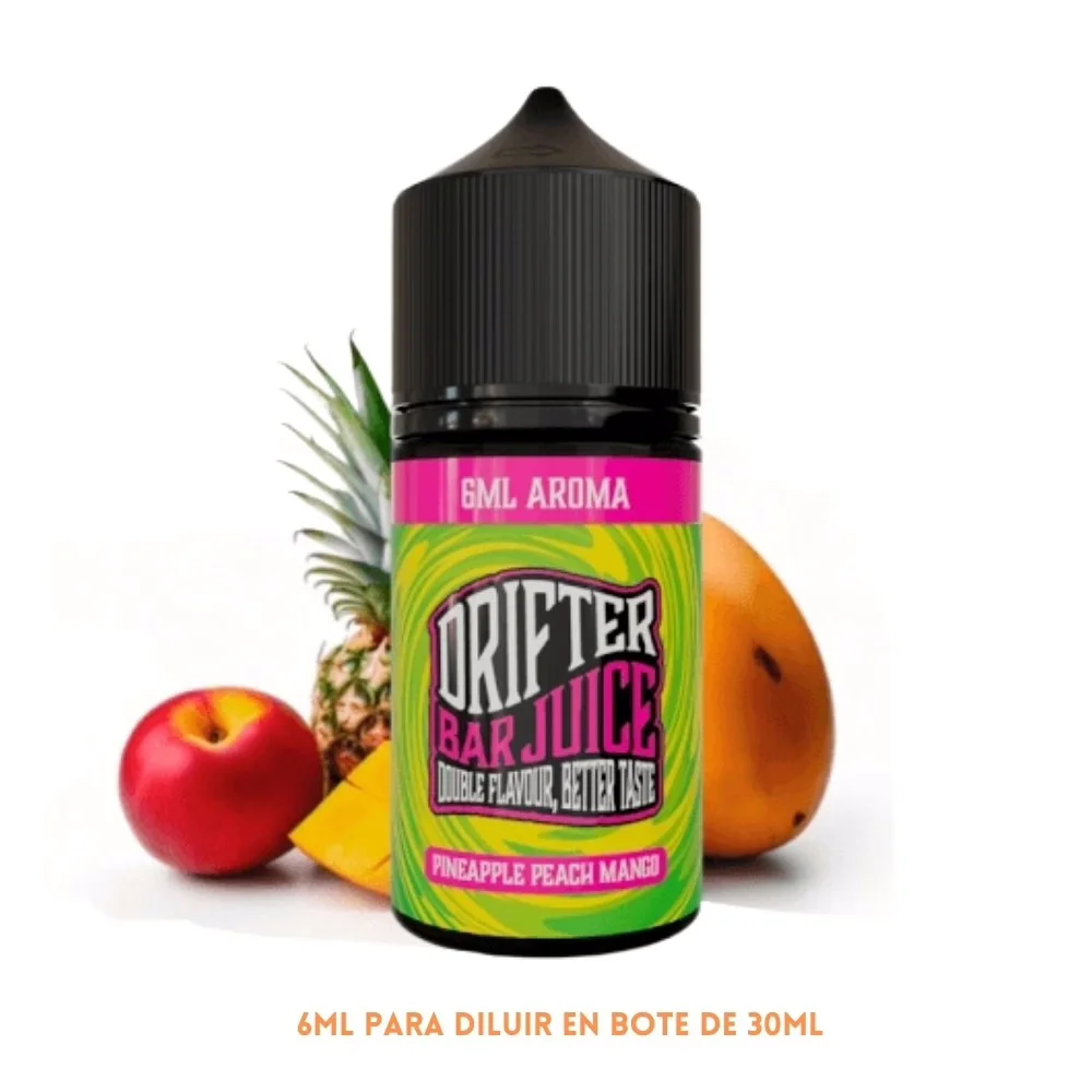 Aroma Drifter Bar Pineapple Peach Mango Longfill 6/30ml