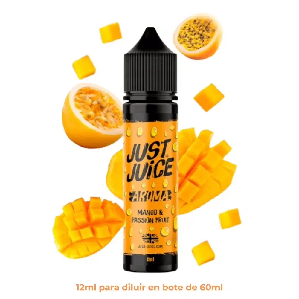 Aroma Just Juice Mango Passion Longfill 12/60ml - Imagen 1