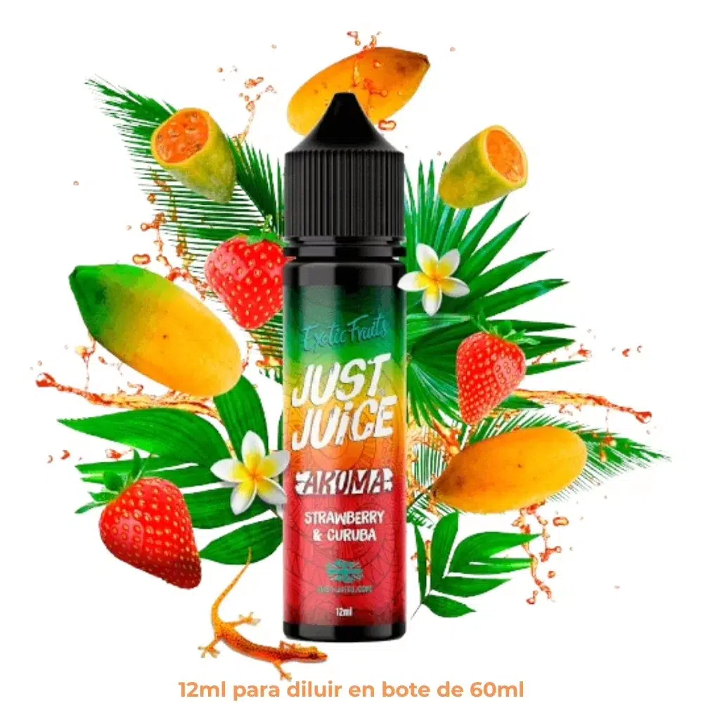 Aroma Just Juice Strawberry Curuba Longfill 12/60ml