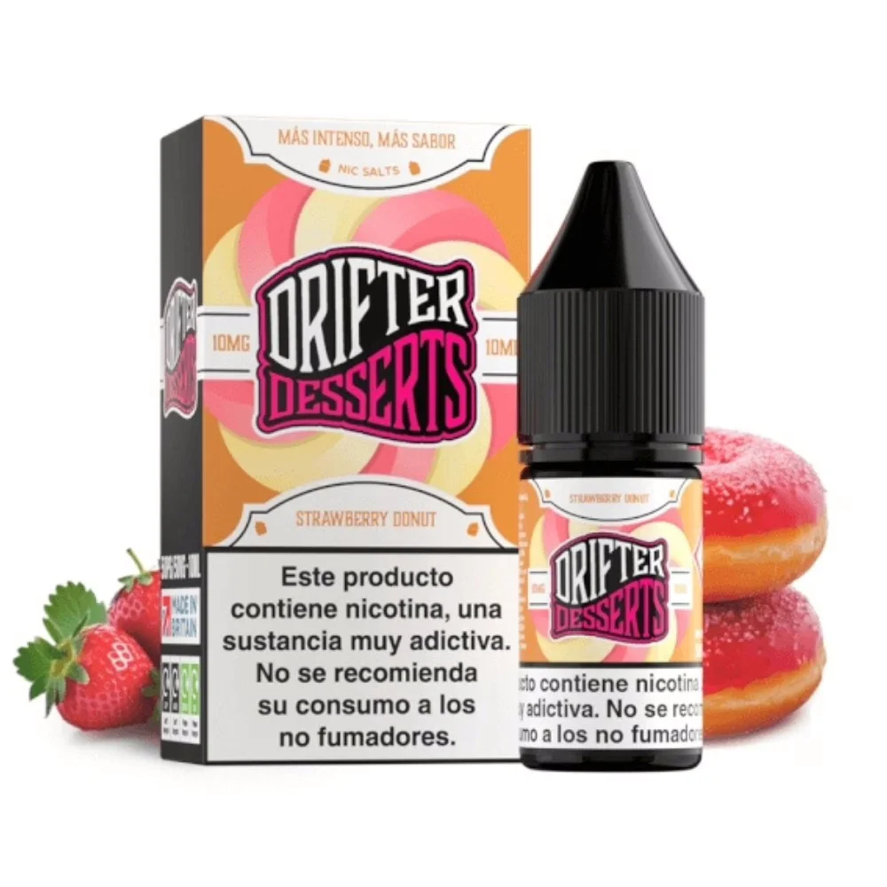 Drifter Bar Salts Strawberry Donut 10ml - Imagen 1
