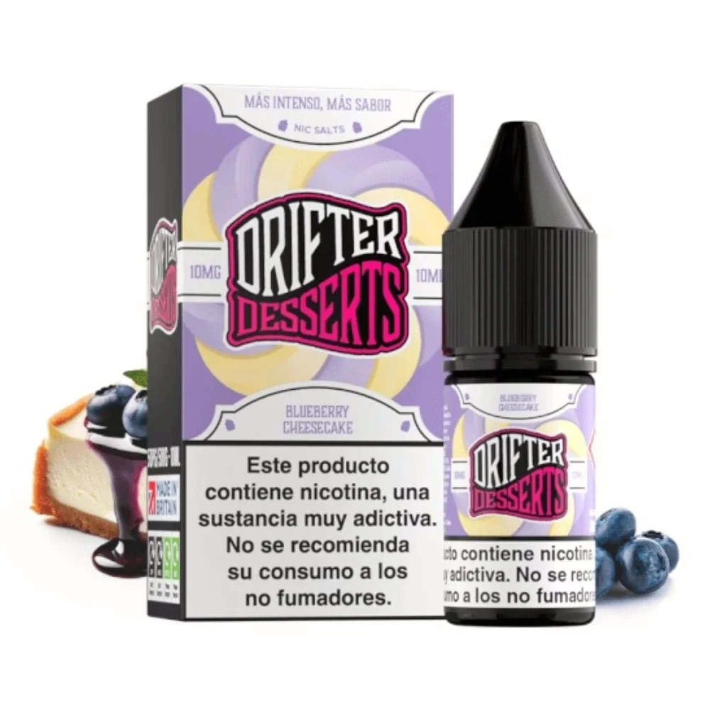 Drifter Bar Salts Blueberry Cheesecake 10ml - Imagen 1