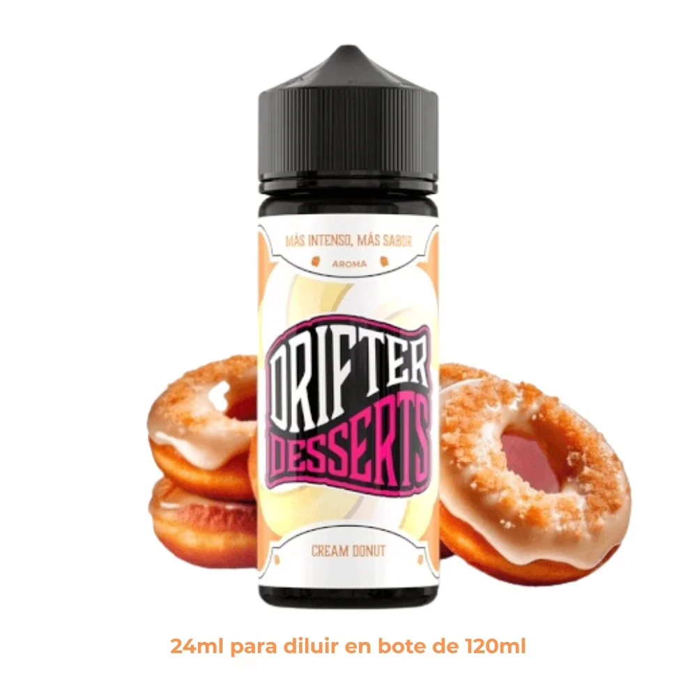 Aroma Drifter Bar Cream Donut Longfill 24/120ml