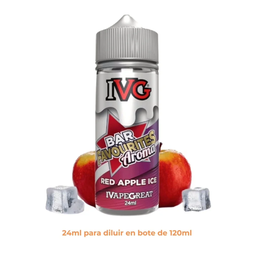 Aroma IVG Red Apple Ice Longfill 24/120ml