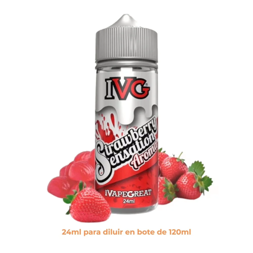 Aroma IVG Strawberry Sensations Longfill 24/120ml