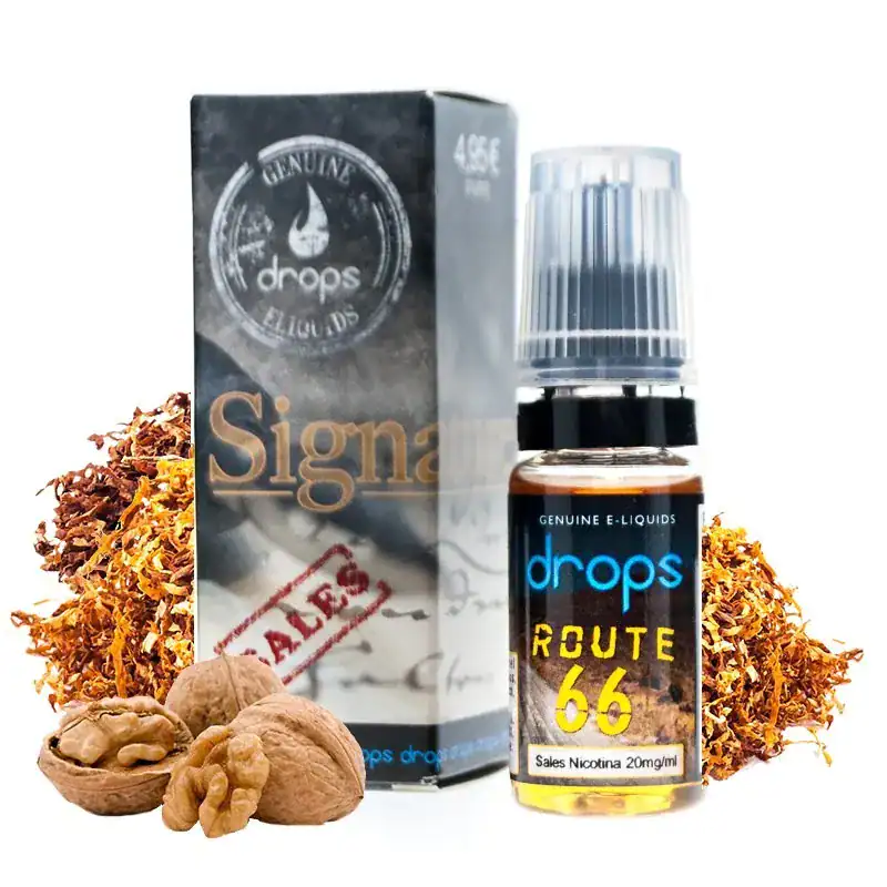 Sales de Nicotina Drops Route 66 10ml Sales de Nicotina Drops Route 66 10ml