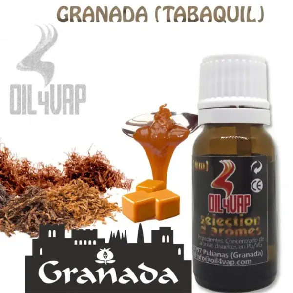 Aroma Oil4Vap T.Rubio Granada 10ml