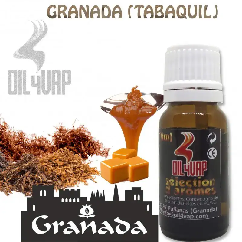 Aroma Oil4Vap T.Rubio Granada 10ml Aroma Oil4Vap T.Rubio Granada 10ml