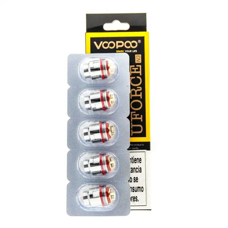 Voopoo Resistencia Uforce Coil N3 (0.2ohm) (x1) Voopoo Resistencia Uforce Coil N3 (0.2ohm) (x1)