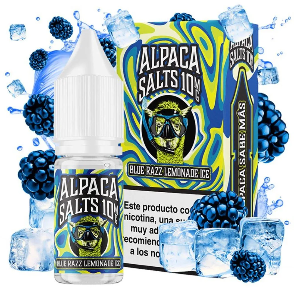alpaca-salts-blue-razz-lemonade-10ml Alpaca Salts Blue Razz Lemonade Ice