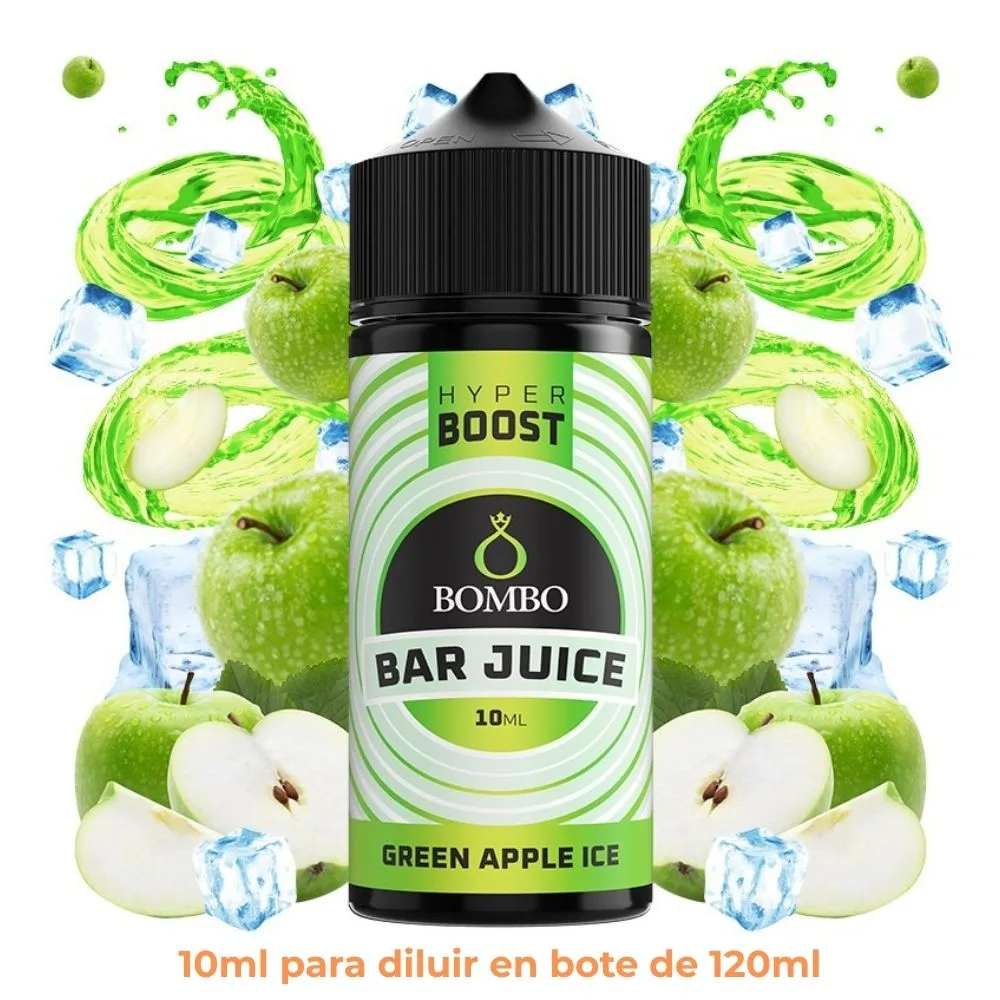 aroma-bombo-hyper-boost-longfill-green-apple-ice-10ml Aroma Bombo Hyper Boost Green Apple Ice Longfill