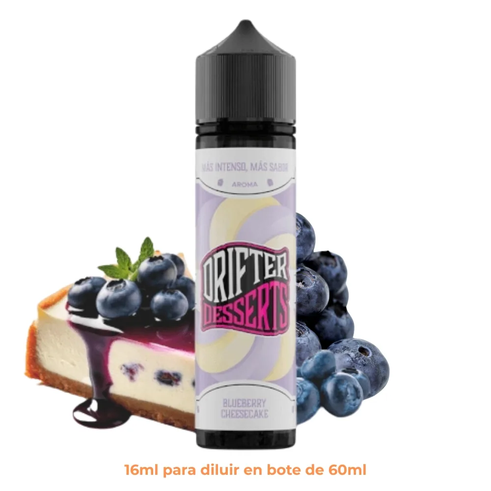 aroma-drifter-deserts-blueberry-cheesecake-longfill-16ml Aroma Drifter Blueberry Cheesecake Longfill 16ml