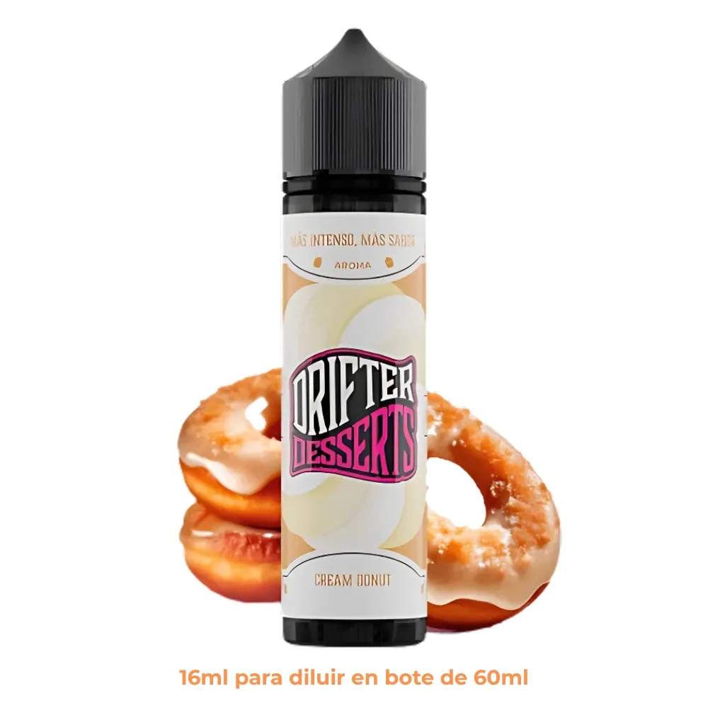 aroma-drifter-deserts-glazed-donuts-16ml Aroma Drifter Cream Donuts Longfill 16ml