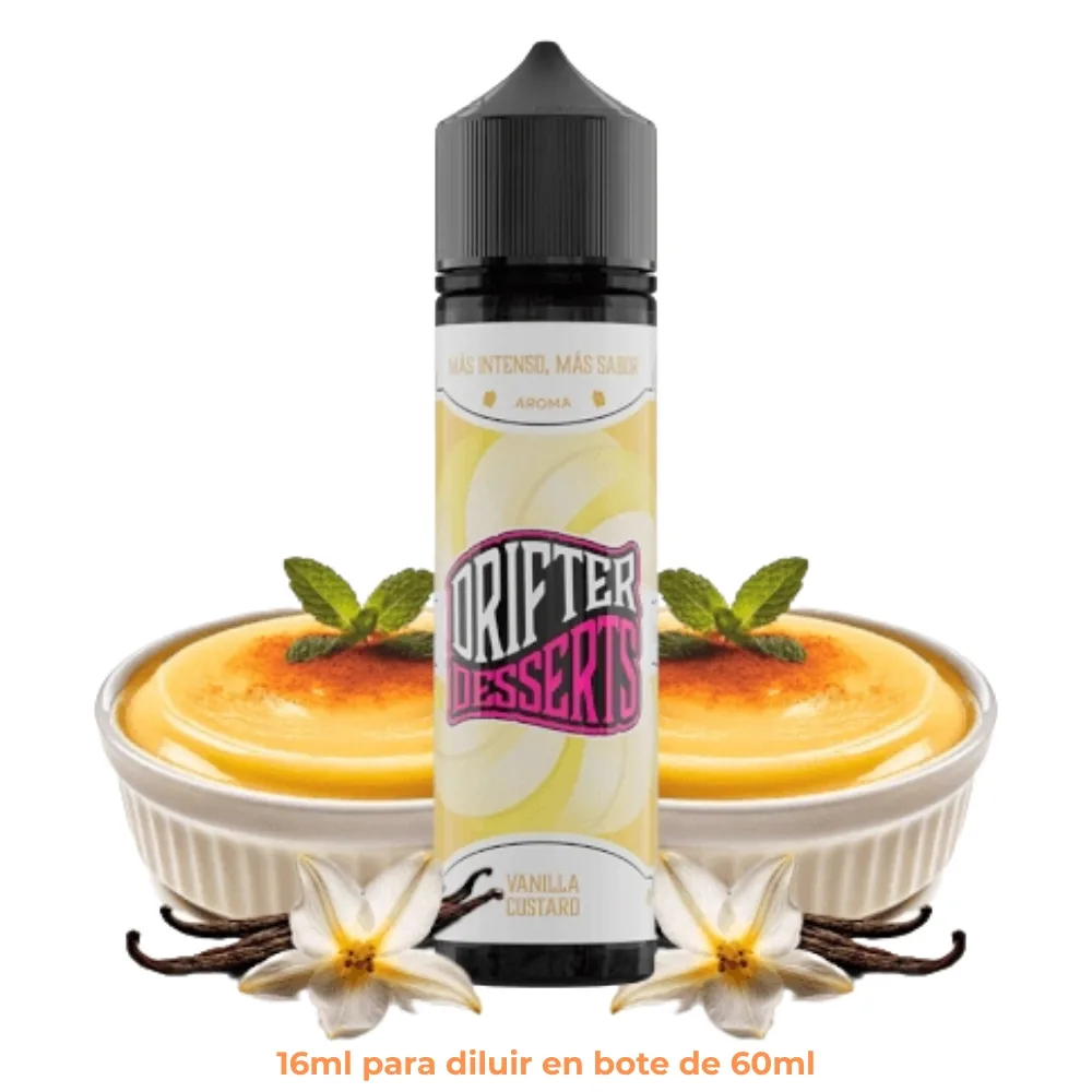 aroma-drifter-deserts-vanilla-custard-longfill-16ml Aroma Drifter Vanilla Custard Longfill 16ml