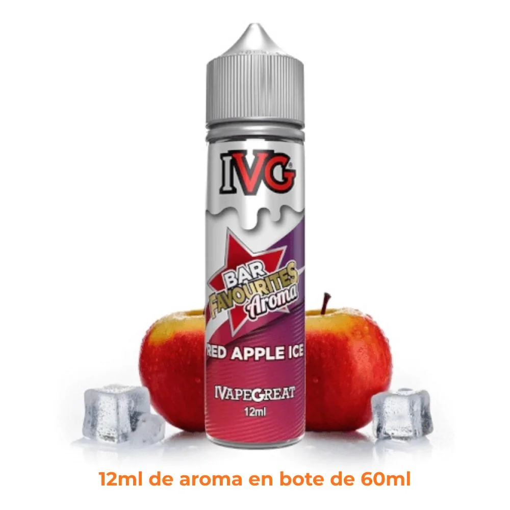 aroma-ivg-red-apple-ice-longfill-12ml Aroma IVG Red Apple Ice Longfill 12ml
