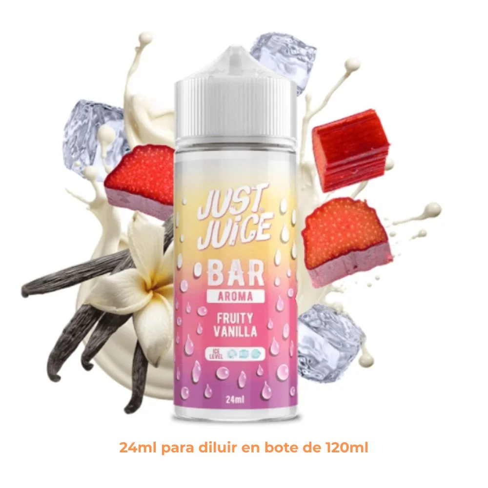 Aroma Just Juice Bar Fruity Vainilla Longfill 24/120ml - Imagen 1