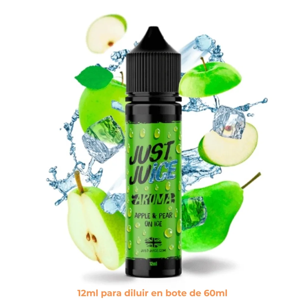 aroma-just-juice-longfill-12ml-apple-pear Aroma Just Juice Apple Pear Ice Longfill 12ml