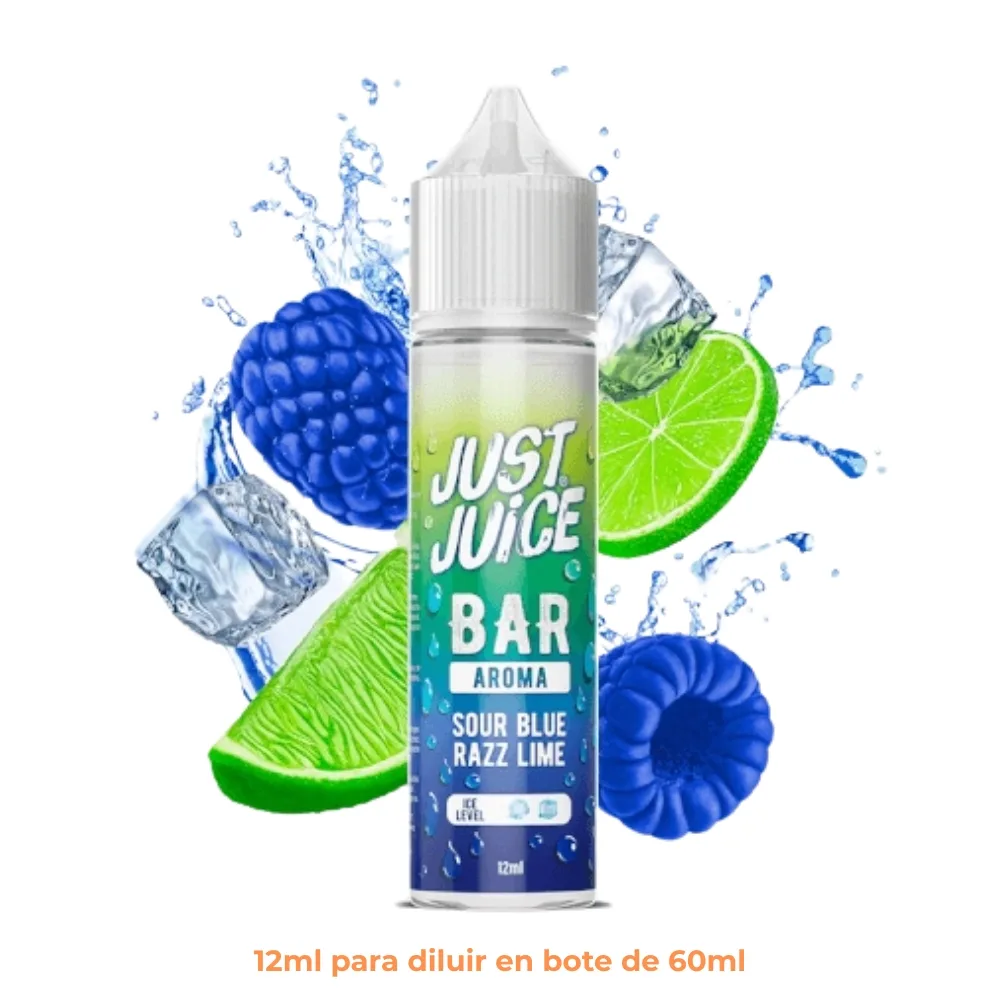 aroma-just-juice-longfill-12ml-blue-sour-razz-lime Aroma Just Juice Bar Blue Sour Razz Lime Longfill 12ml