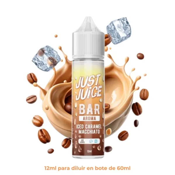 Aroma Just Juice Bar Iced Caramel Macchiato Longfill 12ml