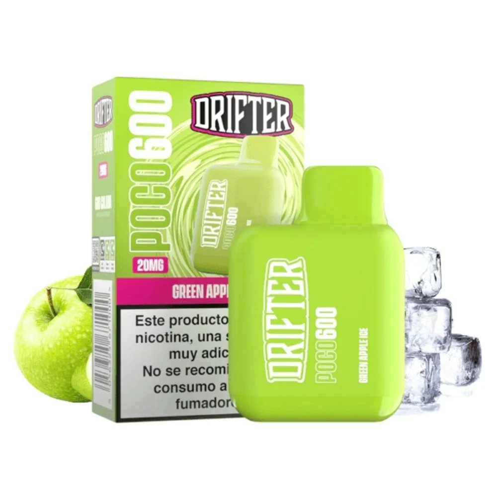 drifter-poco-600-green-apple-ice Drifter Poco 600 Green Apple Ice