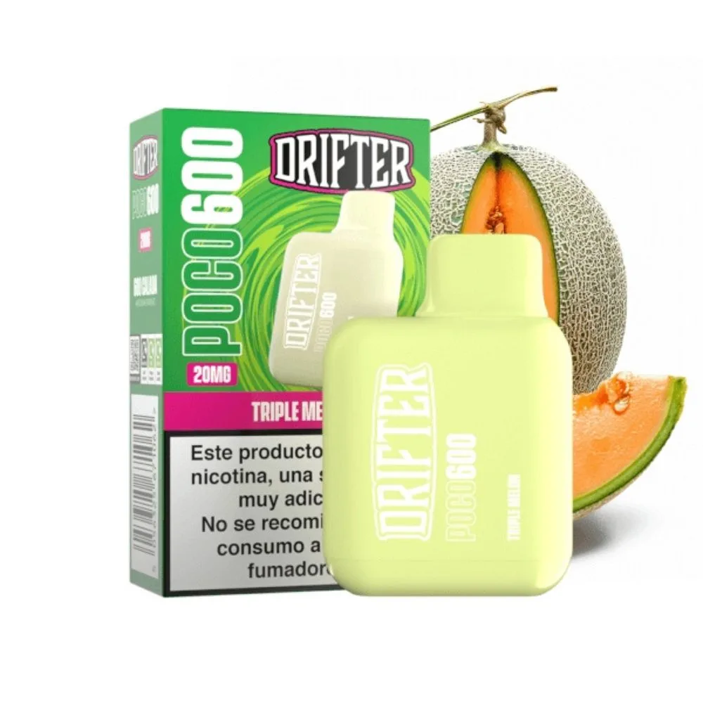 drifter-poco-600-triple-melon Vaper Desechable Drifter Poco Triple Melon