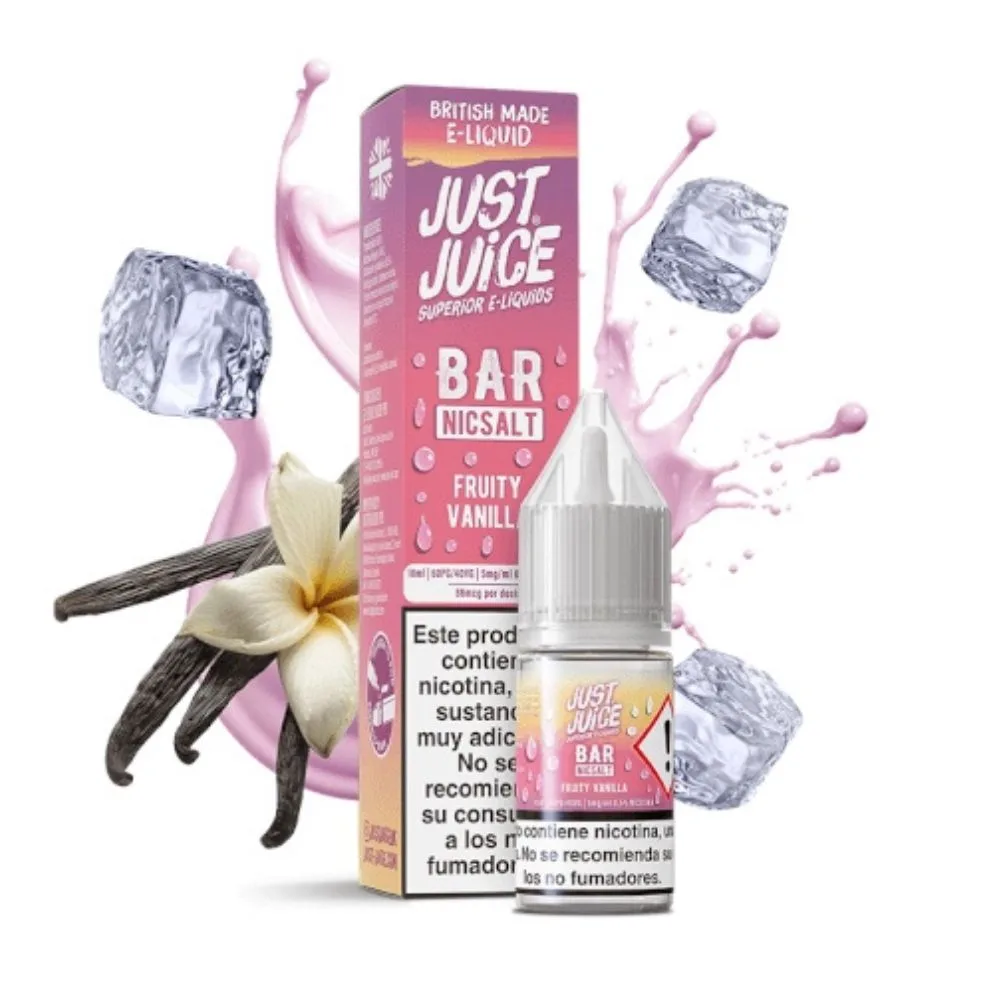 just-juice-salts-fruity-vanilla-10ml Sales de Nicotina Just Juice Fruity Vanilla