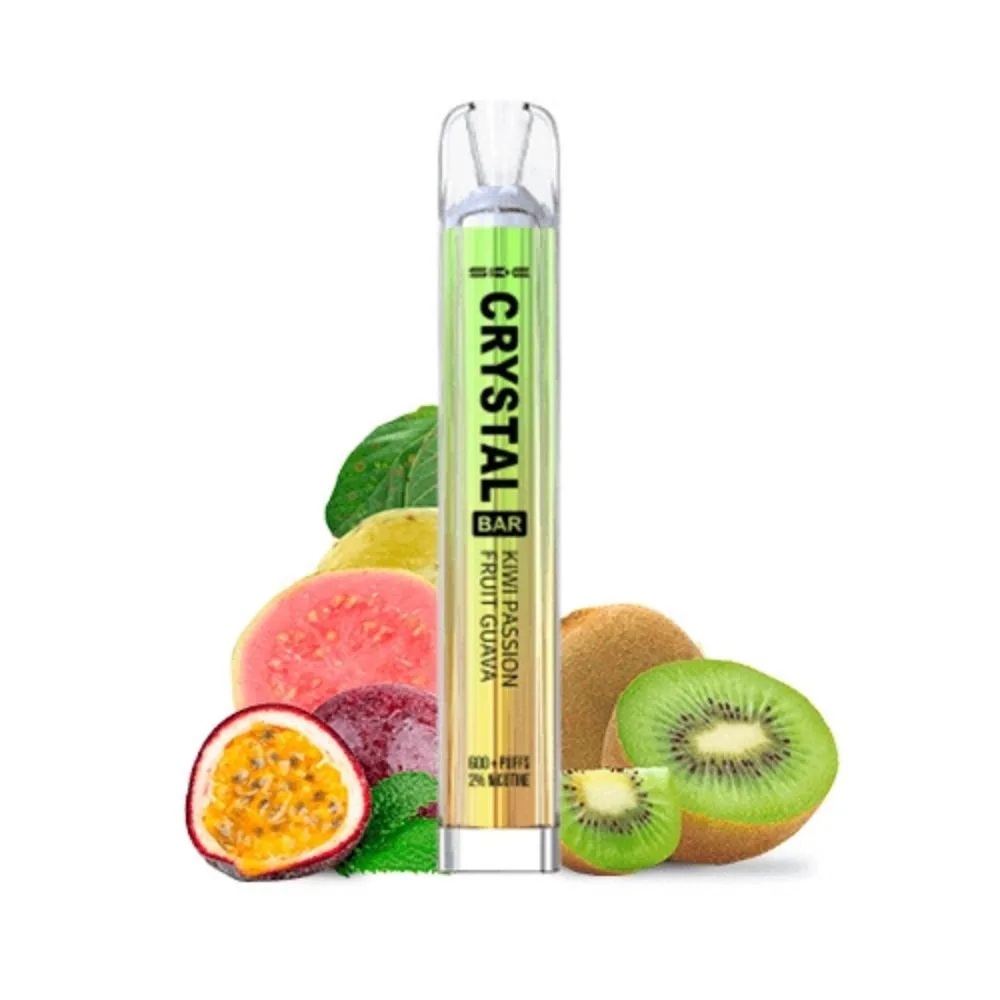 Ske Crystal Bar Kiwi Passion Fruit Guava 20mg - Imagen 1