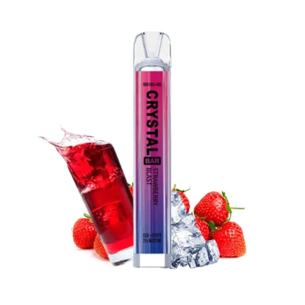 Ske Crystal Bar Strawberry Blast 20mg - Imagen 1
