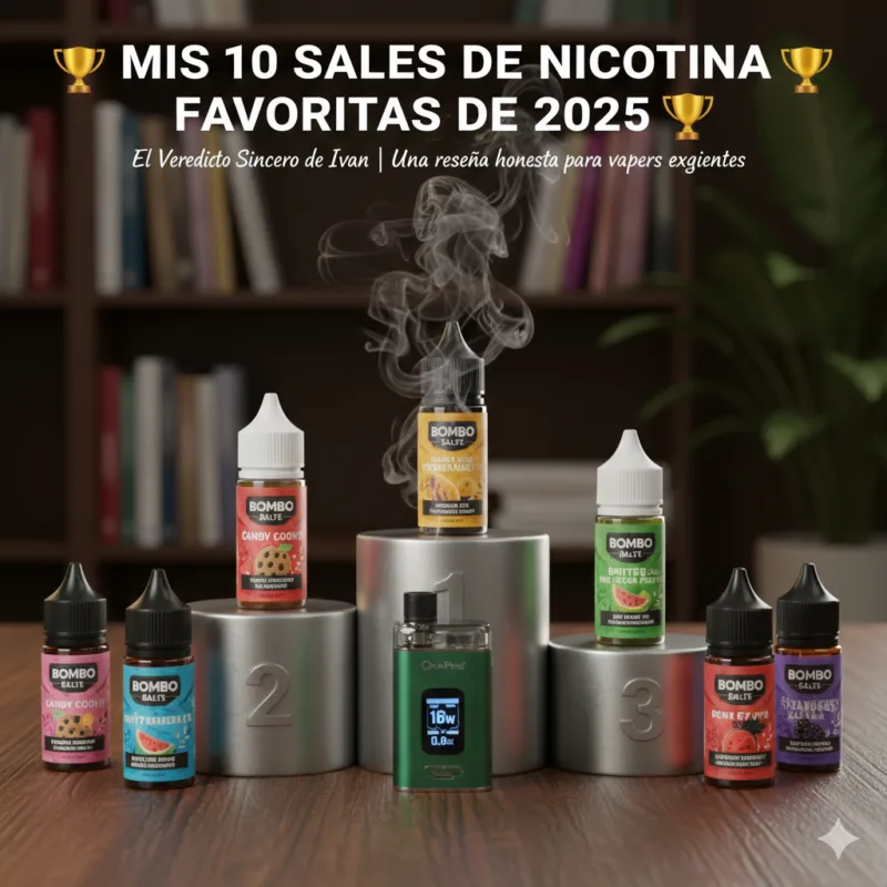 Mis 10 Sales de Nicotina Favoritas
