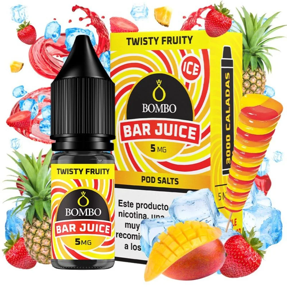 bombo-salts-bar-juice-twisty-fruity.jpg Bombo Salts Bar Juice Twisty Fruity 10ml - Imagen 1