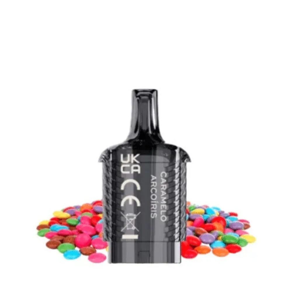 cartucho-vozol-rainbow-candy.jpg Cartucho Vozol Vista Plug 2+10ml Rainbow Candy 20mg - Imagen 1